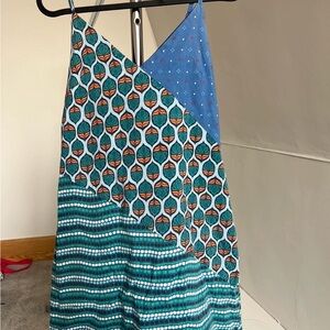 Stylish Multicolor Patterned Dress